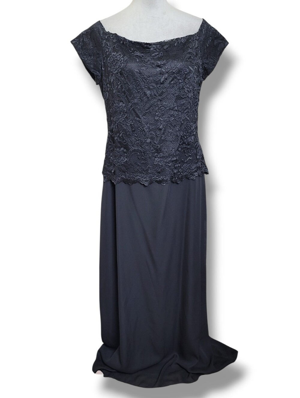 NWT Chadwick's Black Formal Evening Gown